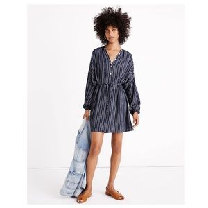 Madewell x Christy Dawn Striped Bonnie Mini Dress, Size L